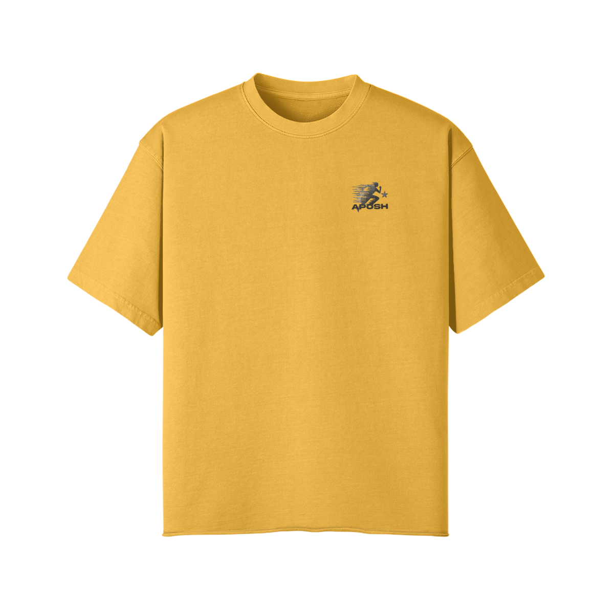 Faded Yellow Hem Tee