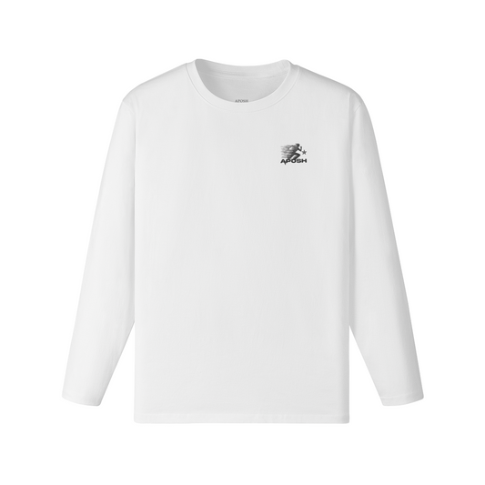 Basic White Long-Sleeve Tee